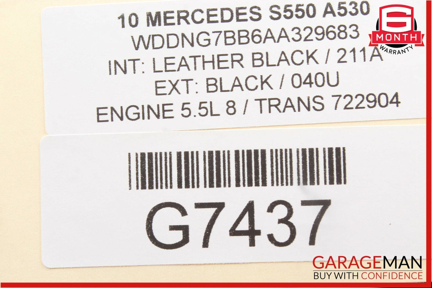10-13 Mercedes W221 S550 S600 Rear SAM Fuse Relay Control Box Assembly OEM