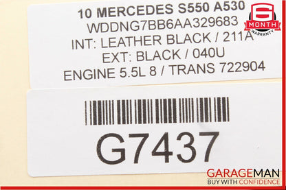 10-13 Mercedes W221 S550 S600 Rear SAM Fuse Relay Control Box Assembly OEM