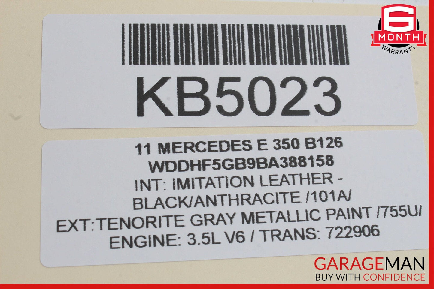 10-16 Mercedes W212 E350 E400 Front Overhead Dome Light Lamp 2129003606 OEM