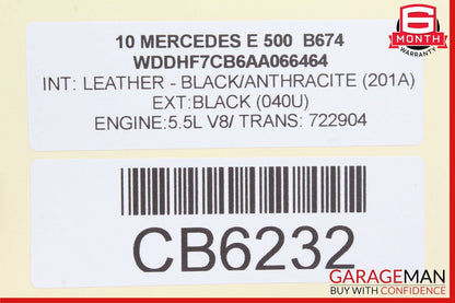 10-18 Mercedes W212 E550 CLS63 Front Right Side Seat Airbag Air Bag Black OEM