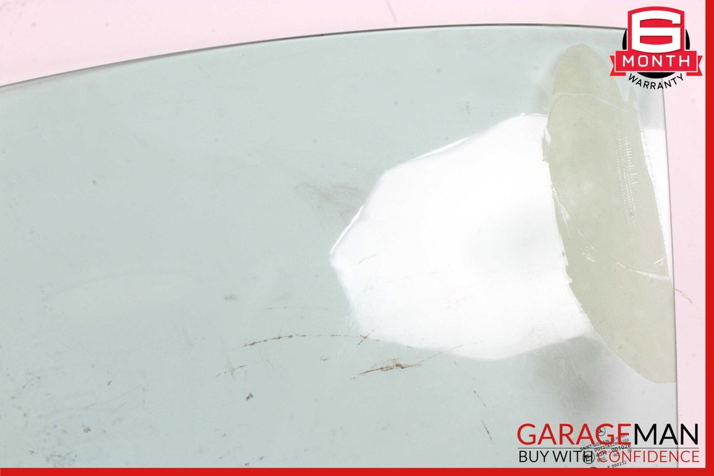 03-12 Mercedes R230 SL500 SL55 AMG Front Left Driver Side Door Window Glass OEM