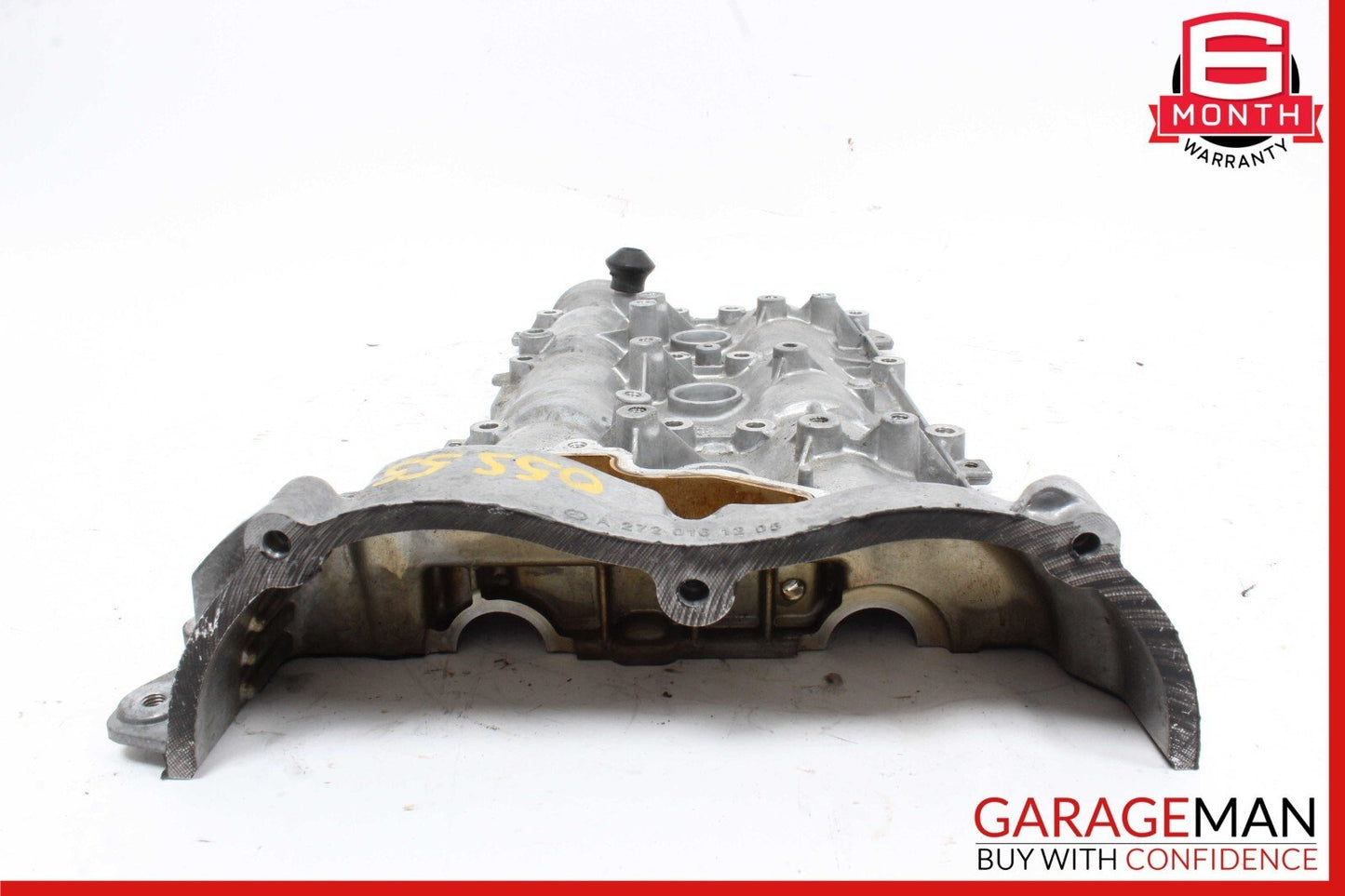 06-13 Mercedes W220 S55 AMG CLK350 Engine Cylinder Head Cover Left Side OEM