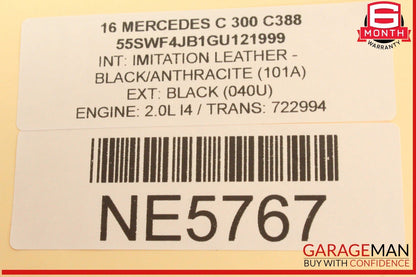 15-20 Mercedes W205 C300 C350e Rear Fuse Box Relay SAM Module Assy OEM