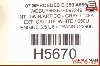 03-11 Mercedes E350 CLS550 Front Left Side RWD Suspension Upper Control Arm