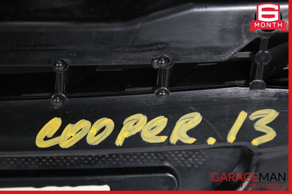 12-15 Mini Cooper Front Dash Top Upper Instrument Panel Trim Cover Black