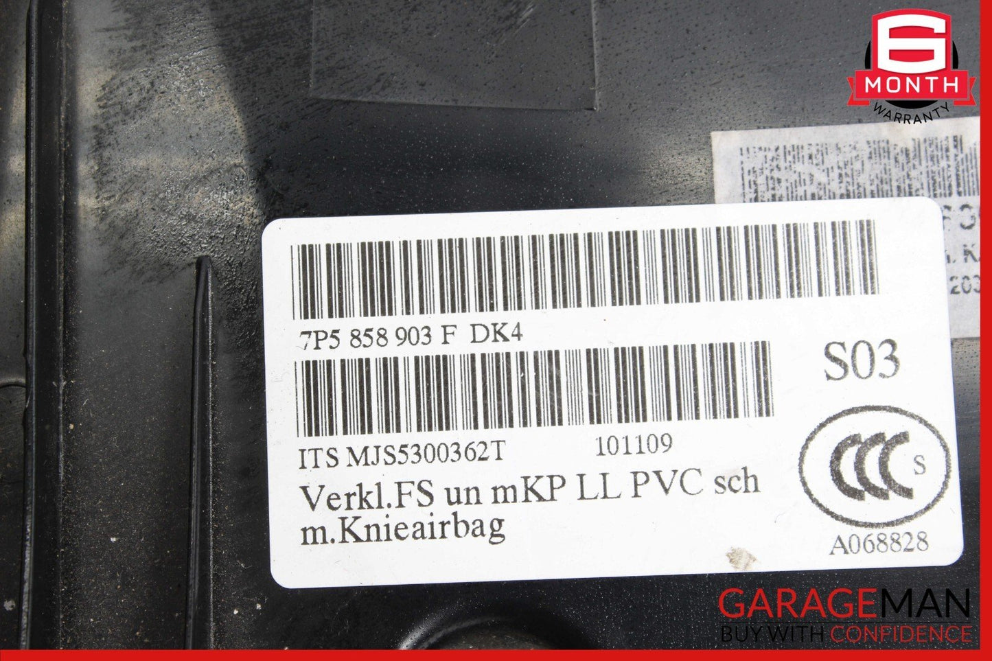 11-18 Porsche Cayenne 958 S Front Left Driver Dash Lower Knee Trim Panel Cover