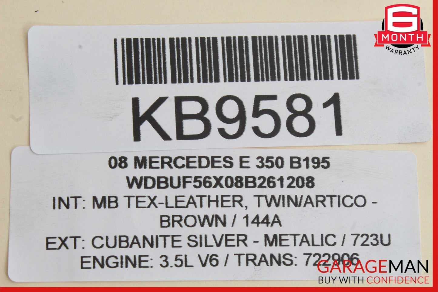 03-09 Mercedes W211 E350 E500 E320 Front Right Side Door Lock Latch Actuator OEM
