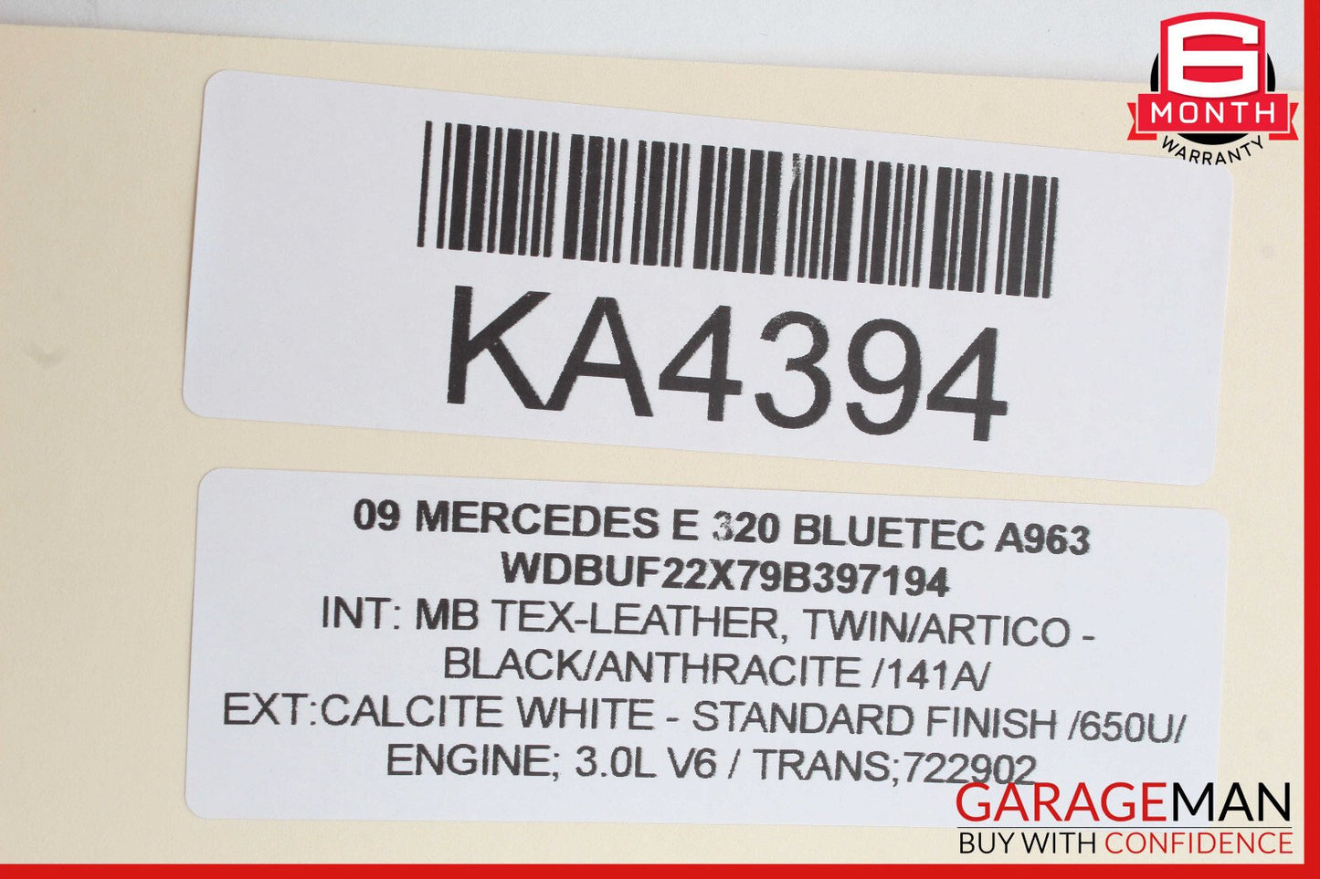 07-09 Mercedes W211 E320 E350 Hazard Switch Control Panel Wood OEM