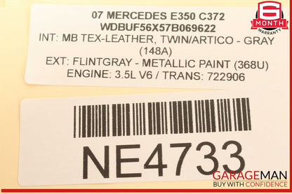 07-09 Mercedes W211 E350 Speedometer Instrument Cluster Gauge 2115405948 OEM