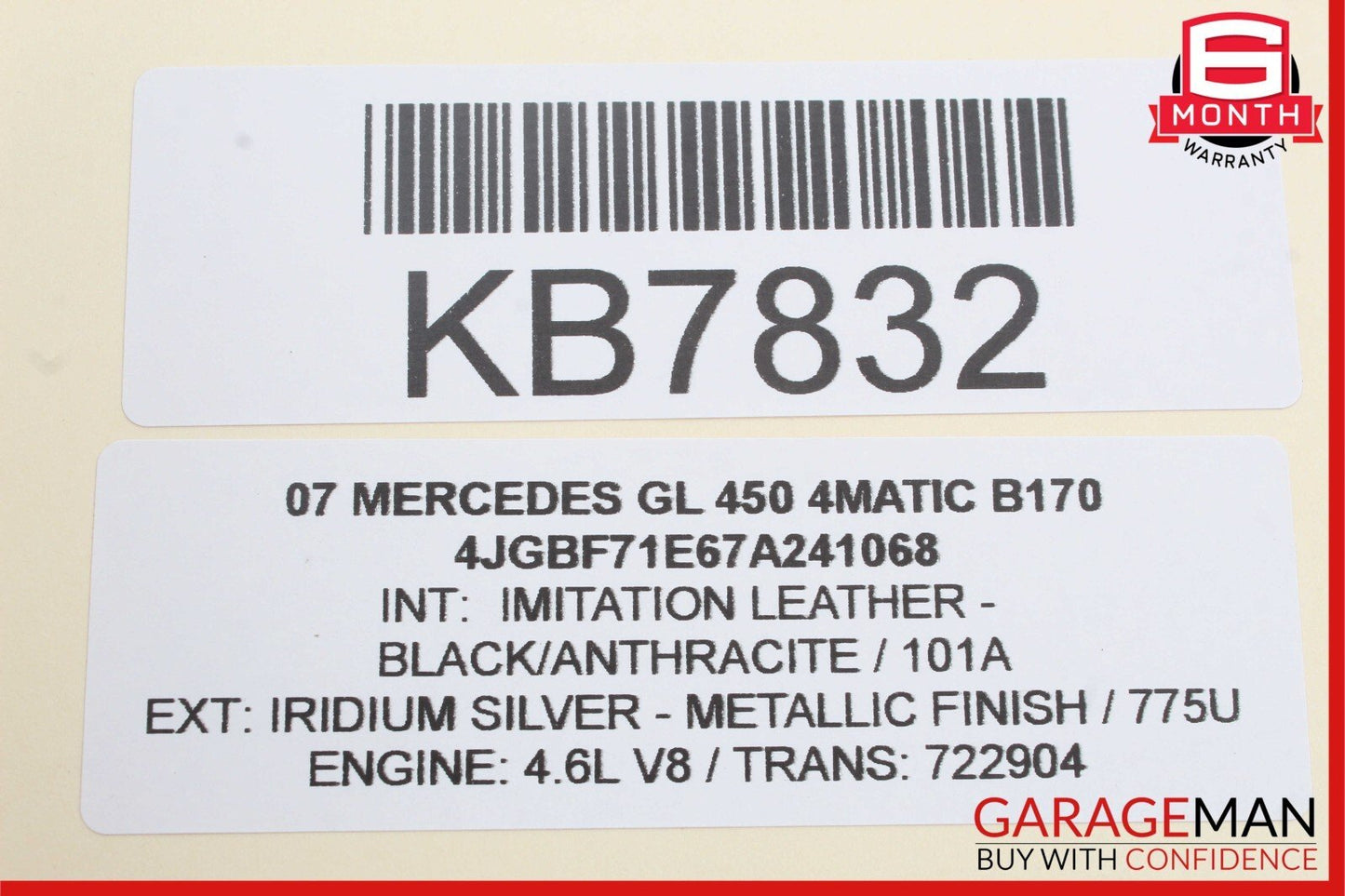 06-12 Mercedes X164 GL450 CLS550 Communication Control Module 2198200926 OEM
