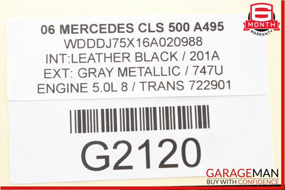 06-11 Mercedes W219 CLS500 Front Left Side Keyless Go Door Lock Latch Actuator