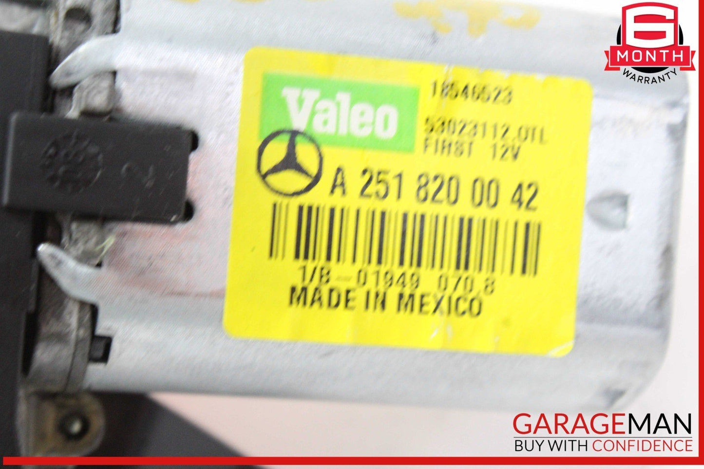 06-19 Mercedes X164 GL450 4MATIC Rear Windshield Wiper Motor 2518200042 OEM