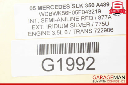 05-11 MERCEDES R171 SLK280 FRONT RIGHT PASSENGER SIDE LOWER CONTROL ARM OEM