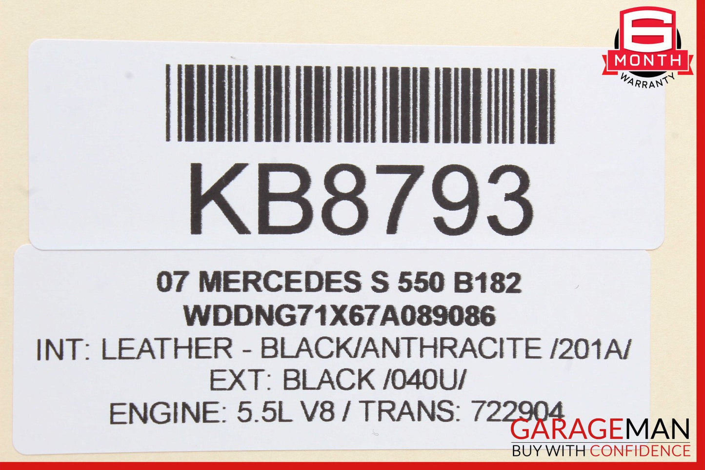 07-14 Mercedes W221 S550 CL550 Headlight Switch Night Vision Control OEM