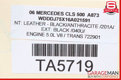 03-09 Mercedes W219 CLS500 Front Right Side Lower Control Arm Assembly OEM