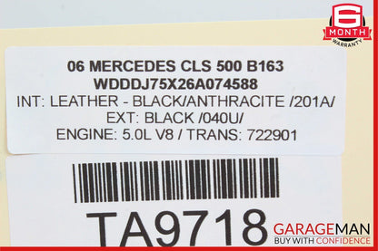 06-11 Mercedes W219 CLS500 Front Right Passenger Side Lower Control Arm OEM