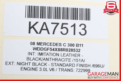 08-14 Mercedes W204 C300 C350 Front Left Side Door Lock Latch Actuator OEM