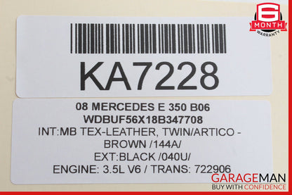 03-09 Mercedes W211 E350 E500 E550 Rear Left Driver Door Control Module OEM