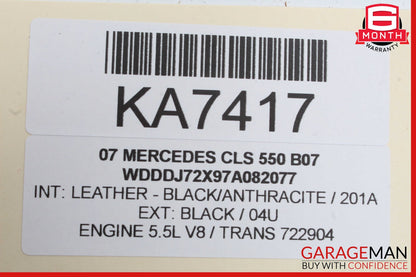 06-11 Mercedes W219 CLS550 Rear Right Passenger Door Lock Latch Actuator OEM