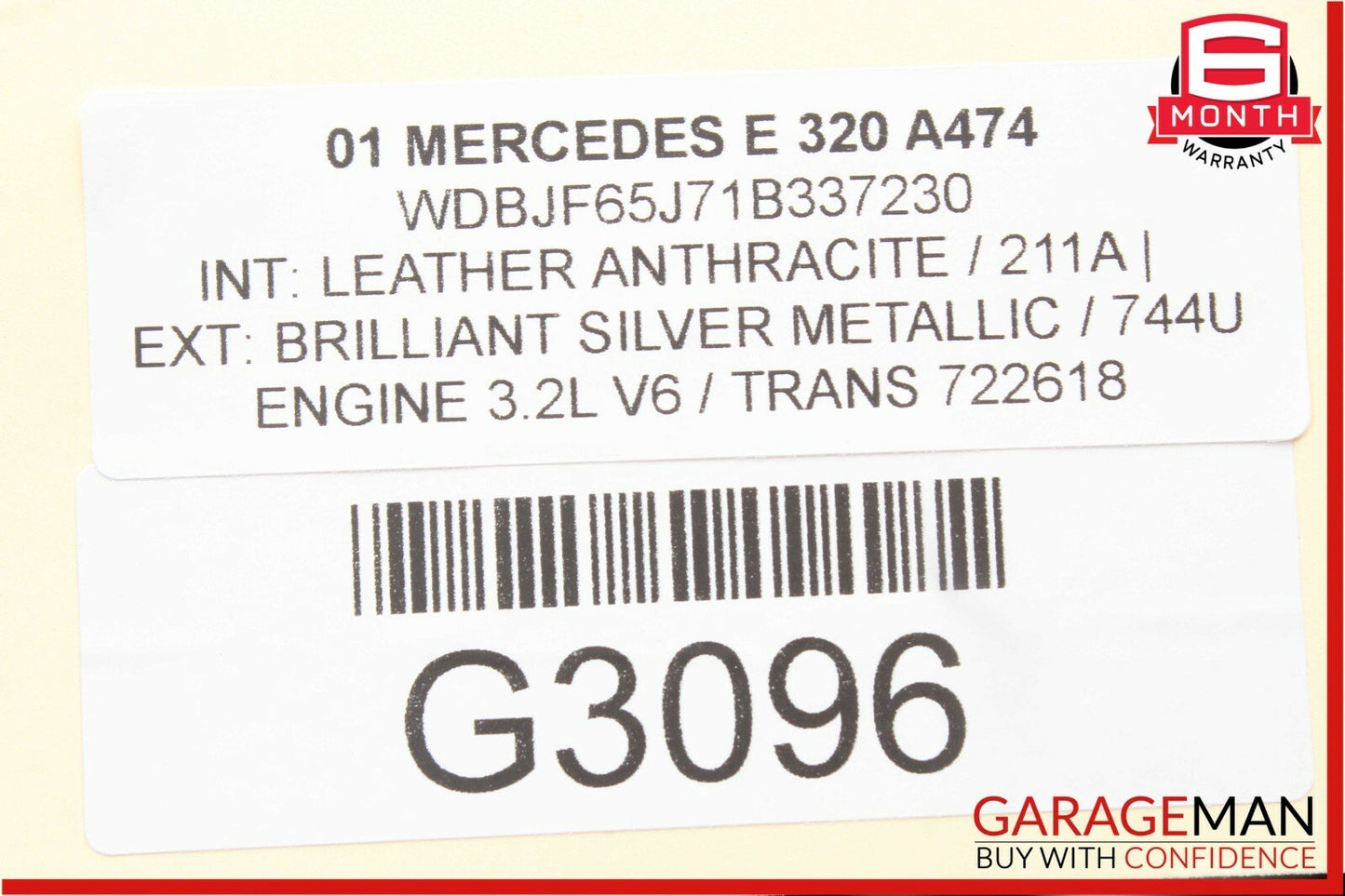 00-06 Mercedes W210 E320 CL600 CLK55 AMG Voice Recognition Control Module Unit