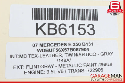 00-13 Mercedes W211 E350 GLK500 S500 Engine Throttle Valve Body 1131410125 OEM