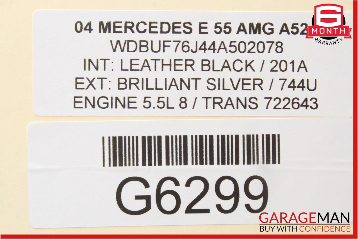 03-06 Mercedes W211 E320 E55 AMG Parktronic Park Assist Control Module Unit OEM