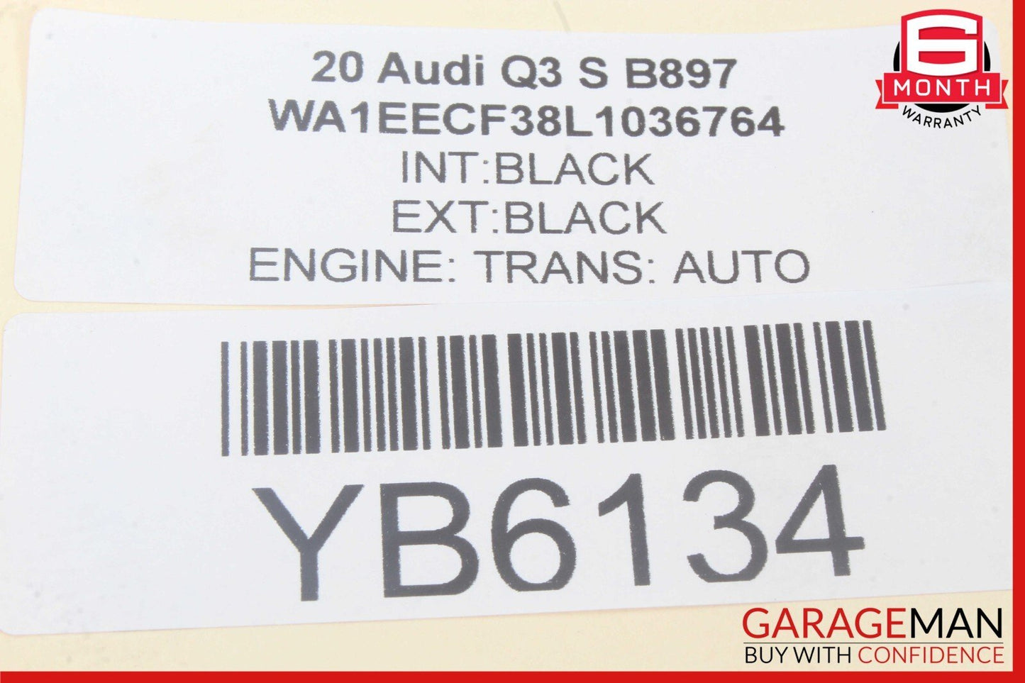19-23 Audi Q3 Rear Left or Right Side Lower Control Arm 3Q0505311F OEM
