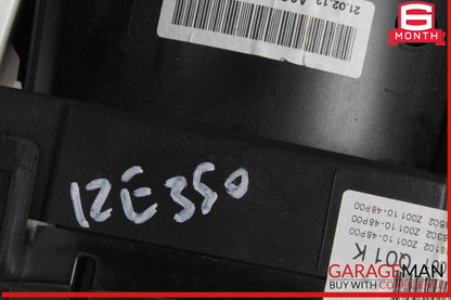 10-13 Mercedes W207 E350 E550 Instrument Cluster Speedometer 2129003813 OEM