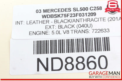 03-06 Mercedes R230 SL500 SL600 Front Right Hydraulic Shock Strut Absorber OEM