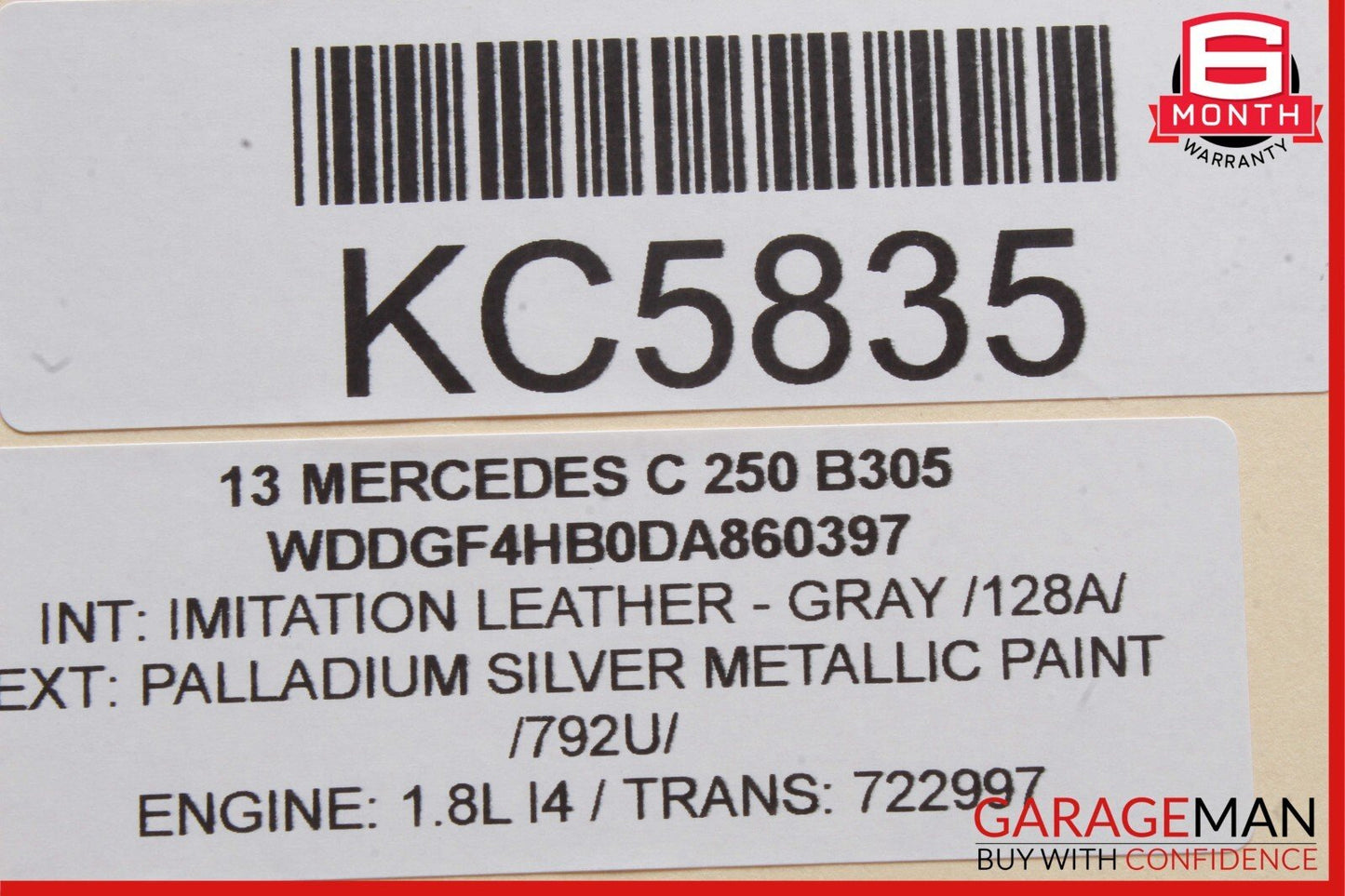 08-16 Mercedes C250 E400 GLK350 C300 E350 Rear Left Door Window Regulator Motor