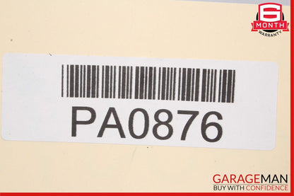 10-16 Mercedes W212 E350 Sedan Left Side Skirt Rocker Panel Silver OEM