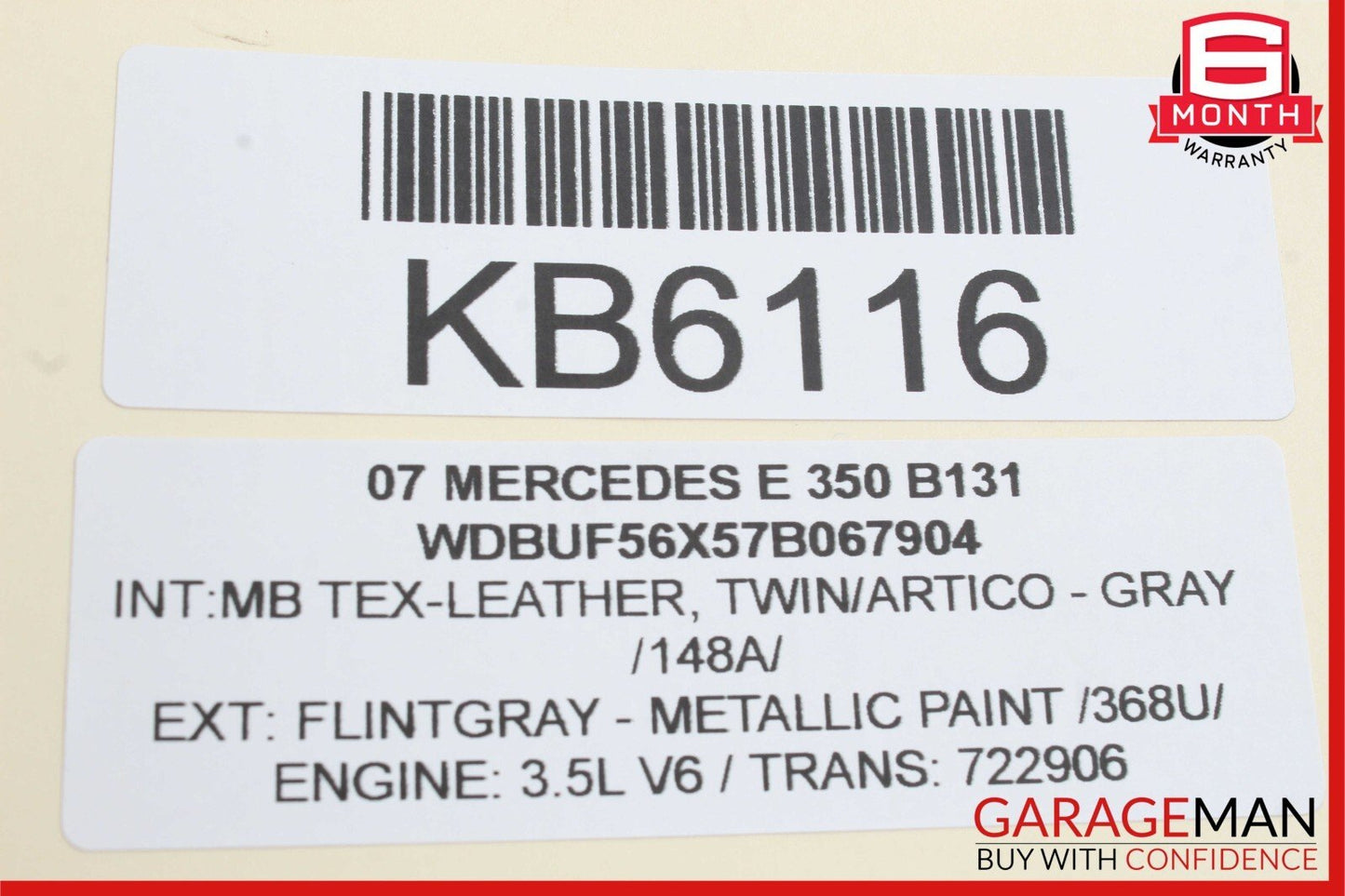 03-11 Mercedes W211 E350 Front Right Side Suspension Upper Control Arm RWD OEM