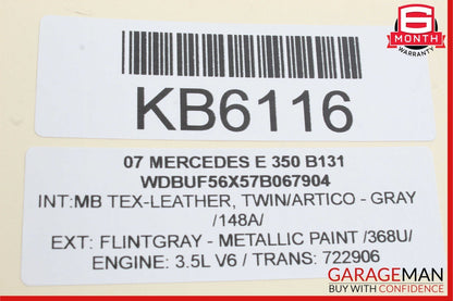03-11 Mercedes W211 E350 Front Right Side Suspension Upper Control Arm RWD OEM