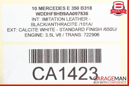 06-13 Mercedes W212 E350 R350 CLK350 Left Side Engine Cylinder Head Cover OEM