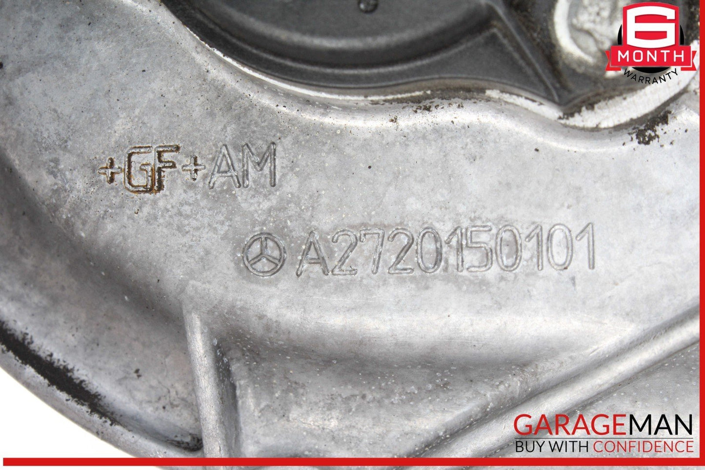 05-13 Mercedes W211 E350 ML350 Front Right Engine Timing Chain Cover Plate OEM