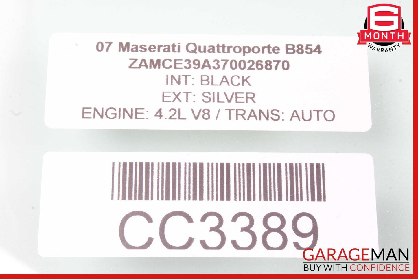 03-13 Maserati Quattroporte M139 Rear Left Side Door Window Glass OEM