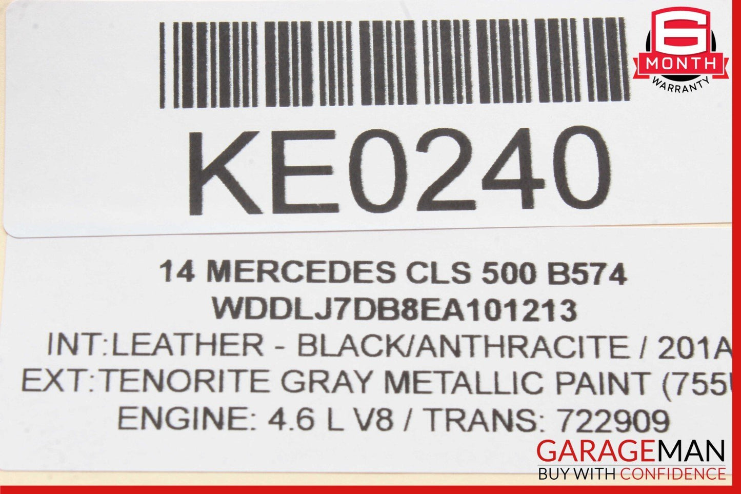 10-18 Mercedes W218 CLS500 E350 Rear SAM Fuse Box Relay Control Module OEM