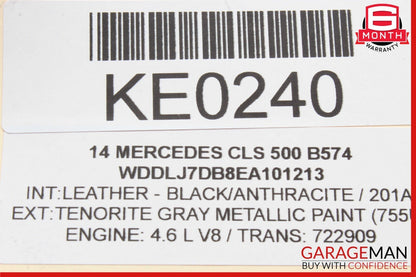 10-18 Mercedes W218 CLS500 E350 Rear SAM Fuse Box Relay Control Module OEM