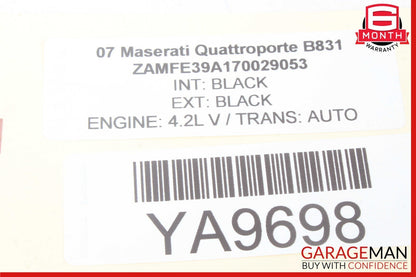 03-13 Maserati Quattroporte M139 Front Right Seat Control Memory Switch OEM