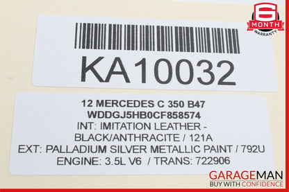 08-14 Mercedes W204 C250 C300 C350 RWD Floor Gear Shifter Shift Selector Box