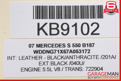 07-09 Mercedes W221 S550 S63 AMG Head Unit Comand CD Navigation 2218708085 OEM