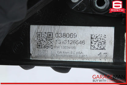 12-18 Audi A6 Front Left Driver Side Door Rear View Mirror Black 4G1857409AE OEM