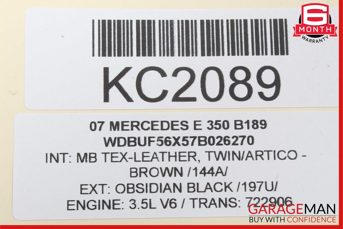 03-11 Mercedes CLS550 E350 Front Right Side Suspension Upper Control Arm RWD