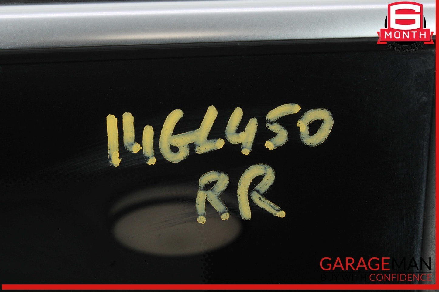 13-19 Mercedes X166 GL450 GLS550 Rear Right Side Quarter Window Glass Trim Assy
