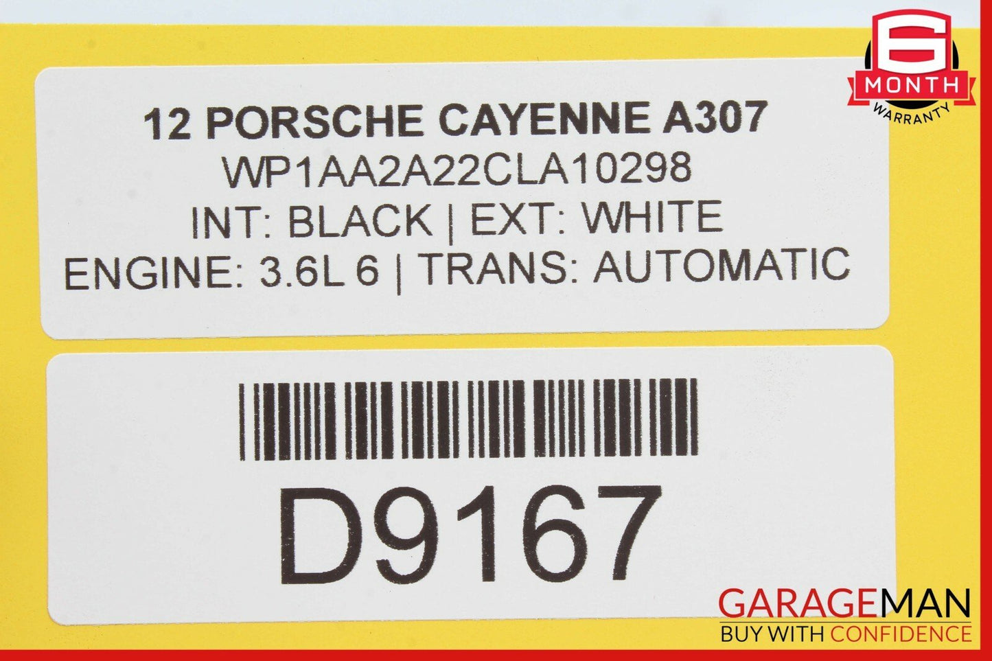 11-17 Porsche Cayenne 958 Front Left Side Door Loom Harness Wire Wiring Assembly
