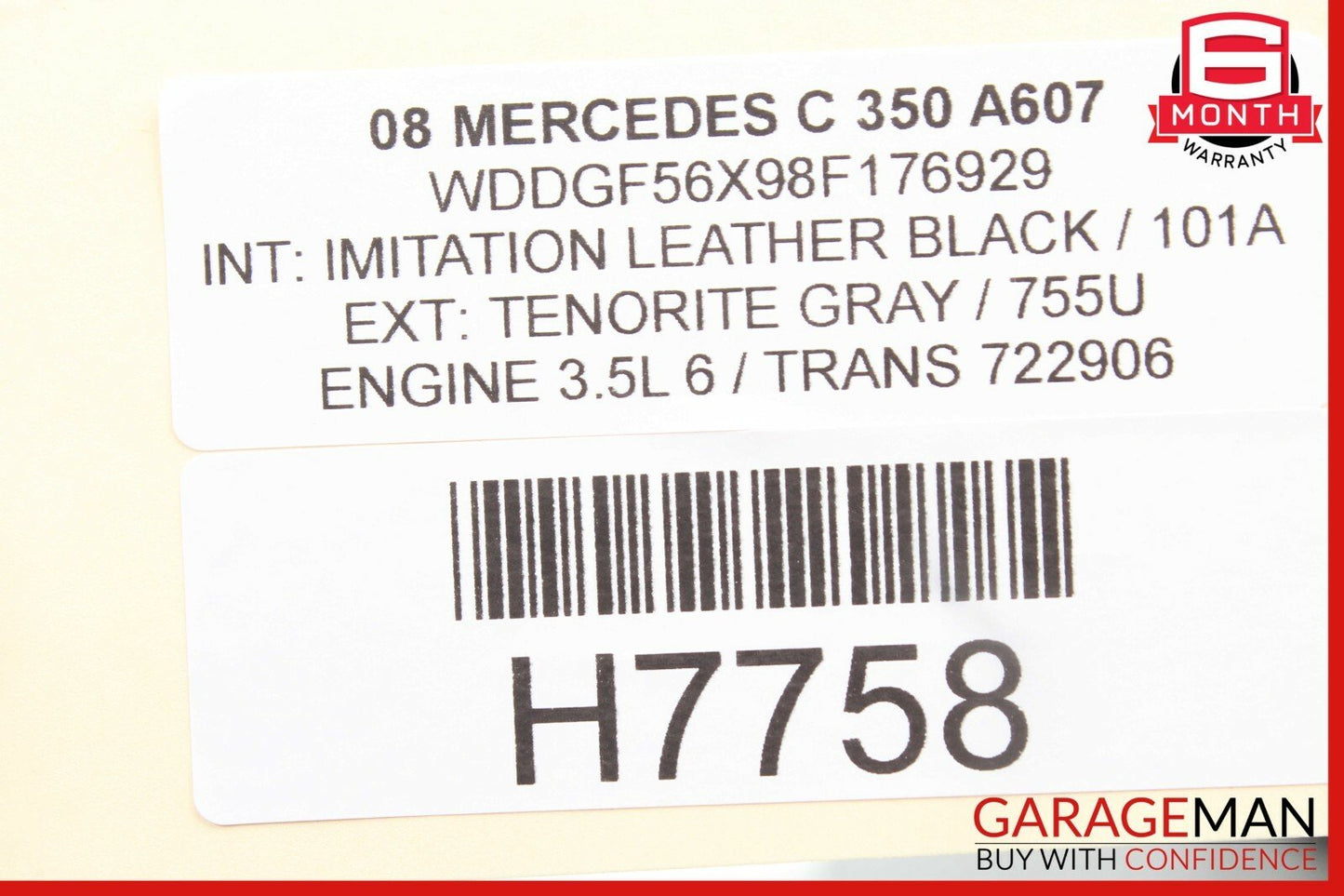 08-14 Mercedes W204 C250 C350 Front Left Side Door Control Module OEM
