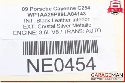08-10 Porsche Cayenne 957 Left Side Engine Exhaust Manifold 03H253032C OEM