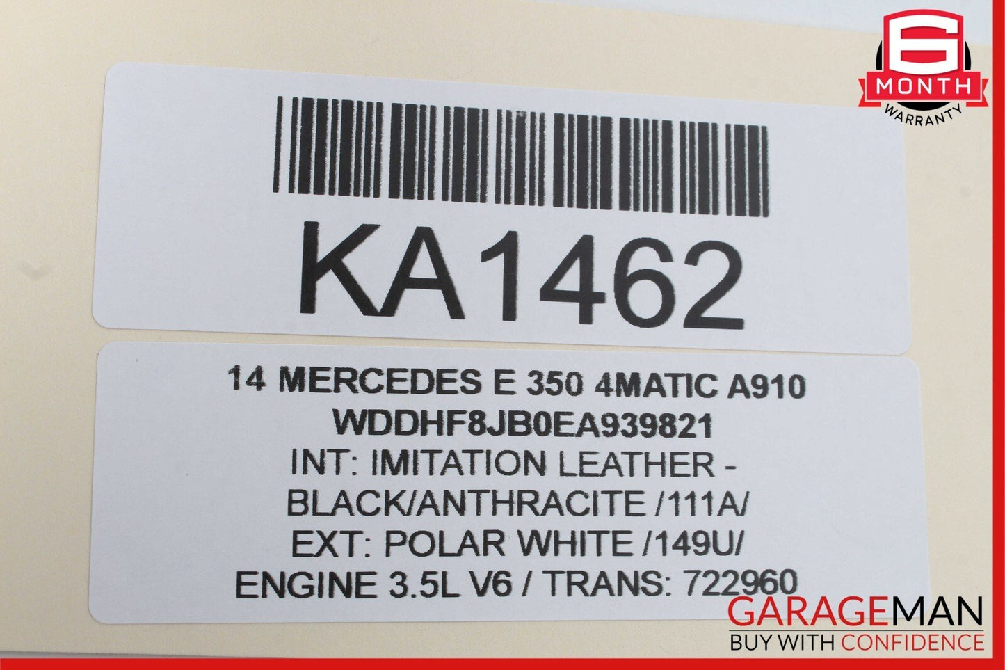 08-16 Mercedes W212 E350 C300 Front Left Door Lock Latch Actuator OEM
