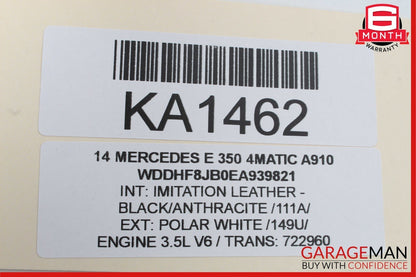 08-16 Mercedes W212 E350 C300 Front Left Door Lock Latch Actuator OEM