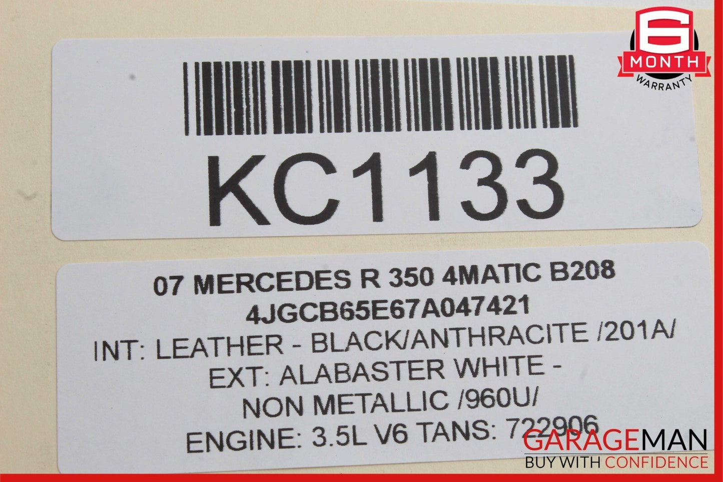 06-10 Mercedes W251 R350 4MATIC Front LÐµft Side Headlight Lamp Bi Xenon OEM